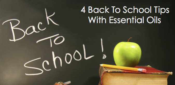 Back to school with essential oils